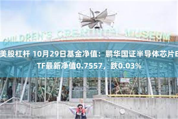 美股杠杆 10月29日基金净值：鹏华国证半导体芯片ETF最新净值0.7557，跌0.03%