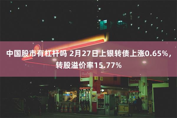 中国股市有杠杆吗 2月27日上银转债上涨0.65%，转股溢价率15.77%